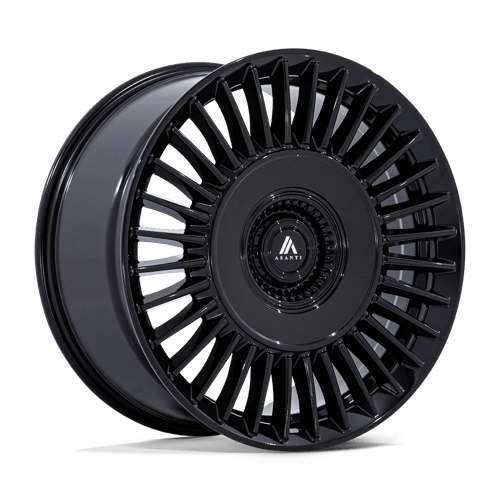 Asanti Black AB040 TIARA GLOSS BLACK 20X9 5X112/120 ET +27 CB 74.1