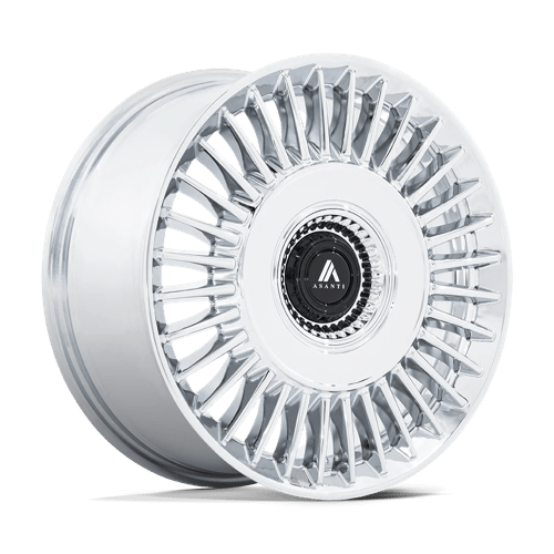 Asanti Black AB040 TIARA CHROME 20X9 BLANK ET +15 CB 72.56