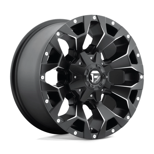 Fuel 1PC D546 ASSAULT MATTE BLACK MILLED 18X9 6X135/5.5 ET -13 CB 106.1