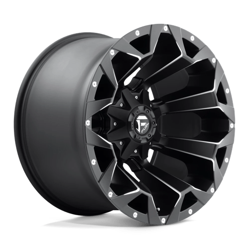 Fuel 1PC D546 ASSAULT MATTE BLACK MILLED 20X12 6X135/5.5 ET -43 CB 106.1