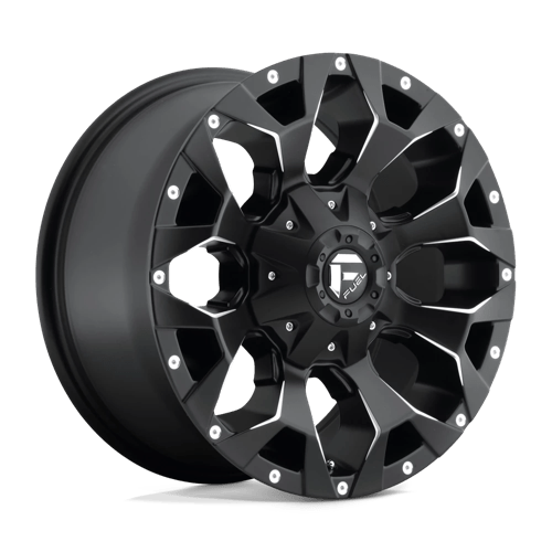 Fuel 1PC D546 ASSAULT MATTE BLACK MILLED 17X8.5 6X135/5.5 ET +25 CB 106.1