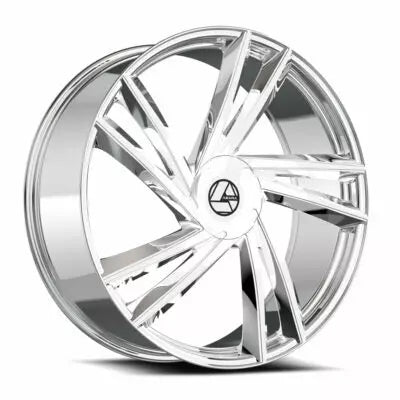 AZA-529 20×8.5 5×112 5×114.3 +35 Cb 74.1 Nano Chrome