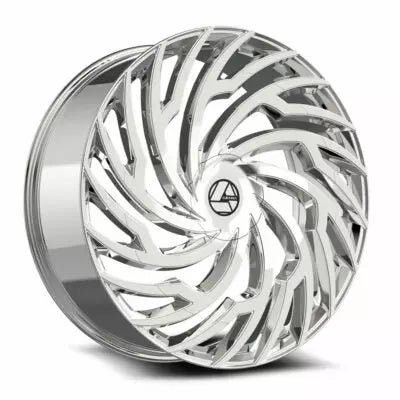 AZA-536 22×9.5 6×135 6×139.7 +22 Cb 108 Nano Chrome