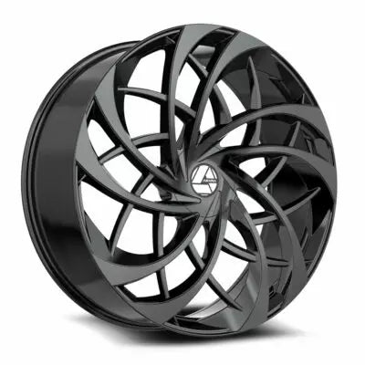 AZA-540 22×9.5 5×115 5×120 +15 Cb 74.1 Gloss Black