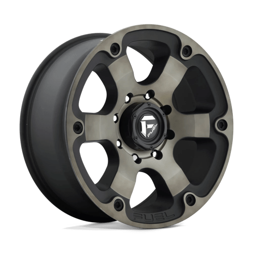 Fuel 1PC D564 BEAST MATTE BLACK DOUBLE DARK TINT 20X9 8X170 ET +1 CB 125.1