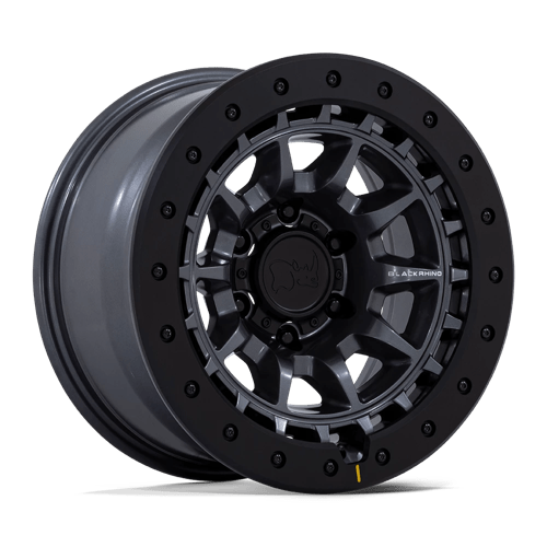 Black Rhino Hard Alloys BR016 TUSK MATTE GUNMETAL 17X8.5 6X5.5 ET +0 CB 106.1