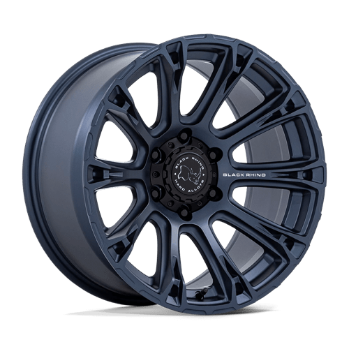 Black Rhino Hard Alloys BR020 DIAMONDBACK METALLIC BLUE 17X9 6X5.5 ET -12 CB 106.1