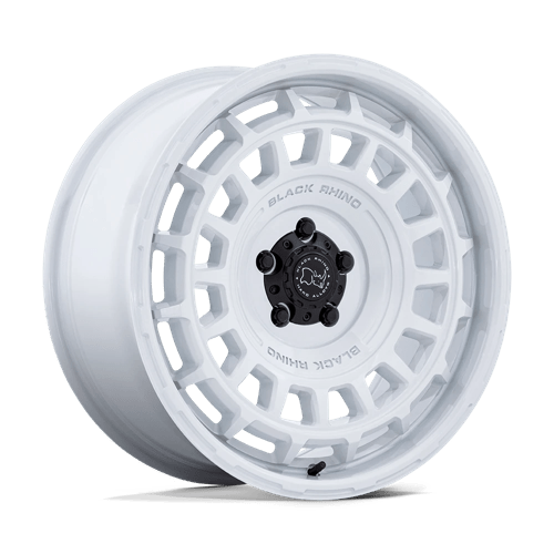 Black Rhino Hard Alloys BR024 AWOL GLOSS WHITE 17X8.5 6X5.5 ET -10 CB 106.1