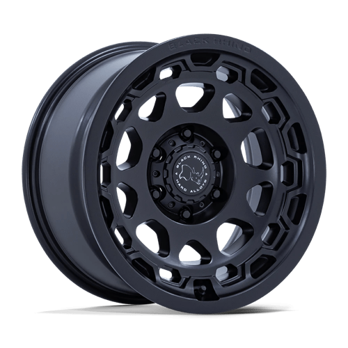 Black Rhino Hard Alloys BR026 CONGO MATTE BLACK 17X8.5 5X5.0 ET +25 CB 71.5