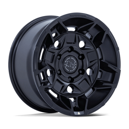 Black Rhino Hard Alloys BR028 GUARD MATTE BLACK 17X8.5 6X5.5 ET +35 CB 106.1