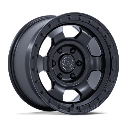 Black Rhino Hard Alloys BR029 TROOPER MATTE BLACK 17X8.5 5X4.5 ET +25 CB 72.56
