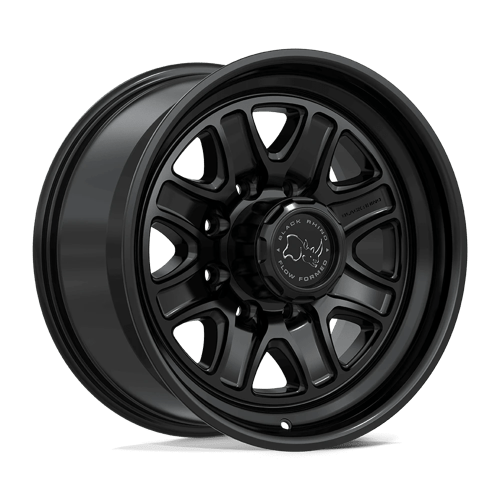 Black Rhino Hard Alloys BR032 ECHO MATTE BLACK 18X9 8X180 ET +12 CB 124.2
