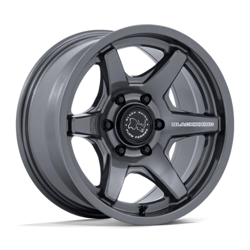 Black Rhino Hard Alloys BR035 KUMA GLOSS GUNMETAL 17X8.5 6X5.5 ET +0 CB 106.1