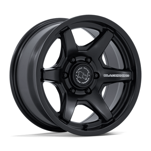 Black Rhino Hard Alloys BR035 KUMA MATTE BLACK 17X8.5 6X135 ET +25 CB 87.1