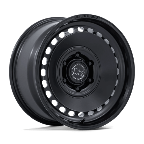 Black Rhino Hard Alloys BR036 BASIN MATTE BLACK 17X8.5 5X5.0 ET +0 CB 71.5