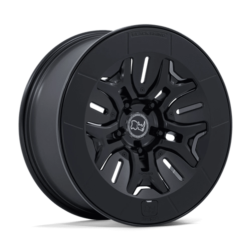 Black Rhino Hard Alloys BR406 ROCKLEDGE MATTE BLACK 20X8.5 5X5.5 ET +35 CB 64.15