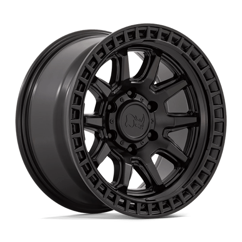 Black Rhino Hard Alloys CALICO MATTE BLACK 17X8.5 5X4.5 ET +34 CB 72.56