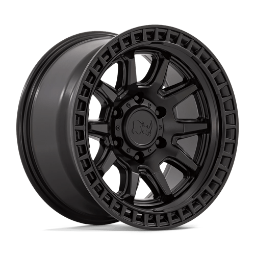 Black Rhino Hard Alloys CALICO MATTE BLACK 17X8.5 6X5.5 ET -10 CB 106.1