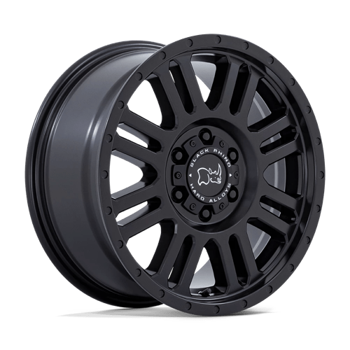 Black Rhino Hard Alloys YELLOWSTONE MATTE BLACK 16X8 5X130 ET +45 CB 78.1