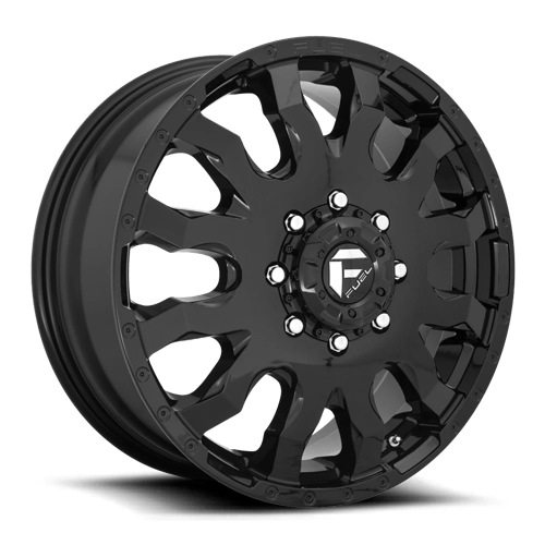 Fuel 1PC D675 BLITZ GLOSS BLACK 20X8.25 8X200 ET +105 CB 142