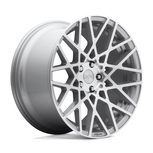 Rotiform R110 BLQ GLOSS SILVER MACHINED 18X8.5 5X4.5 ET +38 CB 72.56