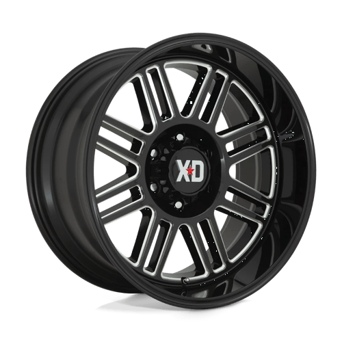 XD XD850 CAGE GLOSS BLACK MILLED 20X9 6X5.5 ET +0 CB 106.1