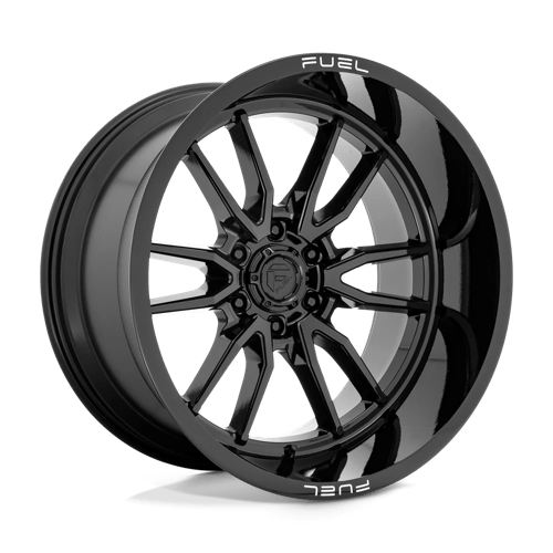 Fuel 1PC D760 CLASH GLOSS BLACK 22X12 6X135 ET -44 CB 87.1