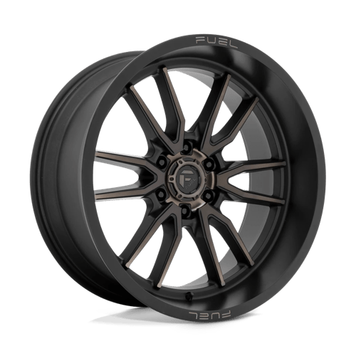 Fuel 1PC D762 CLASH MATTE BLACK DOUBLE DARK TINT 22X10 6X5.5 ET -18 CB 106.1