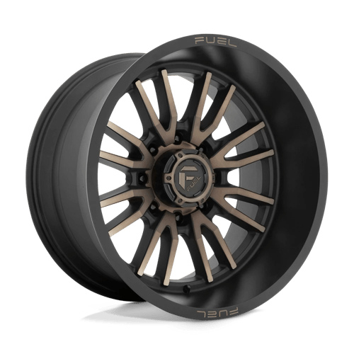 Fuel 1PC D762 CLASH MATTE BLACK DOUBLE DARK TINT 22X12 8X170 ET -44 CB 125.1