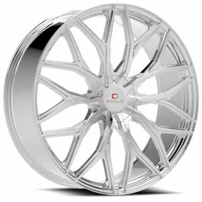 CLV-37 22×8.5 5×112 5×114.3 +38 Cb 74.1 Nano Chrome