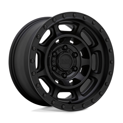 Black Rhino Hard Alloys CONVOY MATTE BLACK 17X8.5 6X5.5 ET -10 CB 112.1