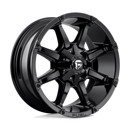 Fuel 1PC D575 COUPLER GLOSS BLACK 20X9 6X135/5.5 ET +1 CB 106.1
