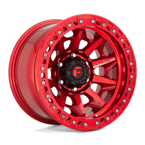 Fuel 1PC D113 COVERT BEADLOCK CANDY RED 17X9 6X5.5 ET -15 CB 106.1
