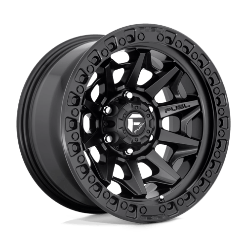 Fuel 1PC D694 COVERT MATTE BLACK 17X9 6X5.5 ET -12 CB 106.1