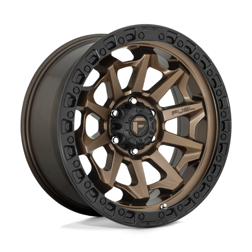 Fuel 1PC D696 COVERT MATTE BRONZE BLACK BEAD RING 18X9 6X5.5 ET +20 CB 106.1