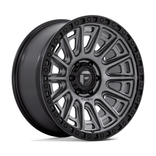 Fuel 1PC D835 CYCLE MATTE GUNMETAL W/ BLACK RING 20X9 6X135 ET +1 CB 87.1