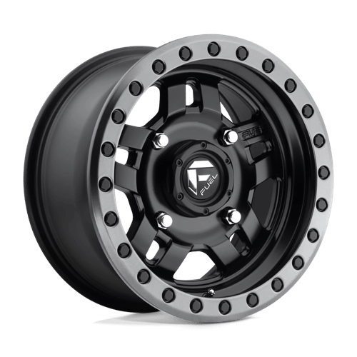 Fuel UTV D557 ANZA UTV MATTE BLACK GUNMETAL RING 14X7 4X137 ET +38 CB 110.1