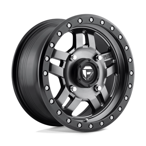 Fuel UTV D557 ANZA UTV MATTE GUNMETAL BLACK BEAD RING 14X7 4X156 ET +13 CB 132