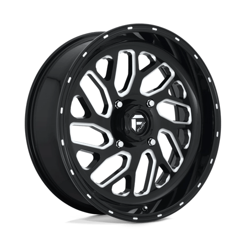 Fuel UTV D581 TRITON UTV GLOSS BLACK MILLED 20X7 4X137 ET +13 CB 110.1