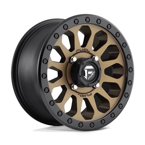 Fuel UTV D600 VECTOR UTV MATTE BRONZE BLACK BEAD RING 15X7 4X137 ET +38 CB 110.1