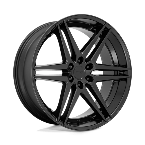 DUB 1PC S269 DIRTY DOG MATTE BLACK 24X10 6X5.5 ET +25 CB 106.1
