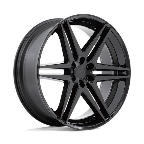 DUB 1PC S268 DIRTY DOG GLOSS BLACK 26X10 6X5.5 ET +25 CB 106.1