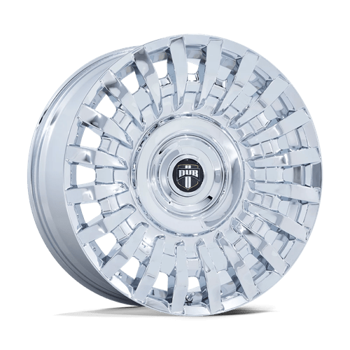 DUB 1PC DC272 HONCHO CHROME 24X9 BLANK ET +15 CB 72.56