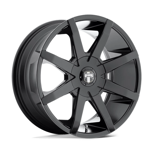 DUB 1PC S110 PUSH GLOSS BLACK 20X8.5 5X4.5/5.0 ET +30 CB 72.56