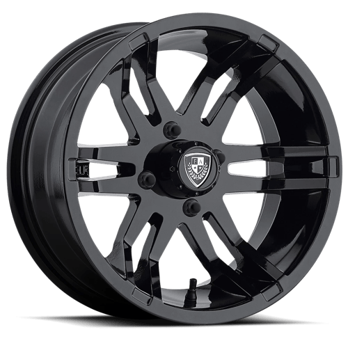 Fairway Alloys FA140 FLEX UTV GLOSS BLACK 14X6.5 4X4.0 ET -20 CB 70.7