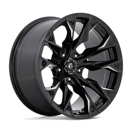 Fuel 1PC D803 FLAME GLOSS BLACK MILLED 20X10 5X5.5 ET -18 CB 78.1