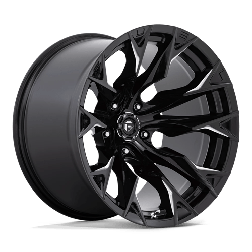 Fuel 1PC D803 FLAME GLOSS BLACK MILLED 20X12 5X5.0 ET -44 CB 71.5