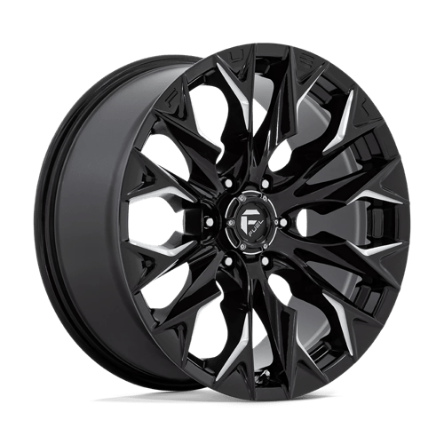 Fuel 1PC D803 FLAME GLOSS BLACK MILLED 20X9 6X5.5 ET +20 CB 106.1