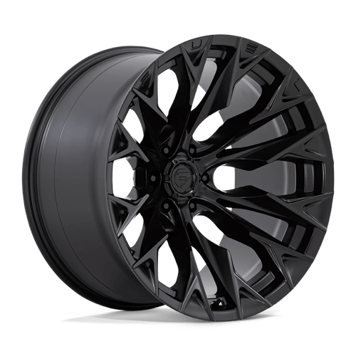 Fuel 1PC D804 FLAME BLACKOUT 22X12 6X5.5 ET -44 CB 106.1