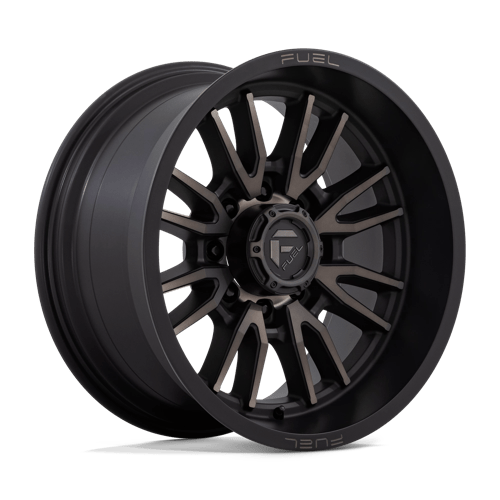 Fuel 1PC D762 CLASH MATTE BLACK DOUBLE DARK TINT 20X10 8X170 ET -18 CB 125.1